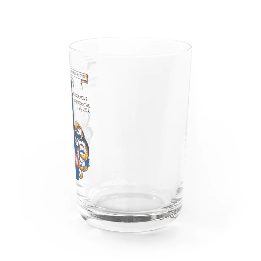 Nursery Rhymes  【アンティークデザインショップ】のアウグスブルクの蔵書票 Water Glass :right