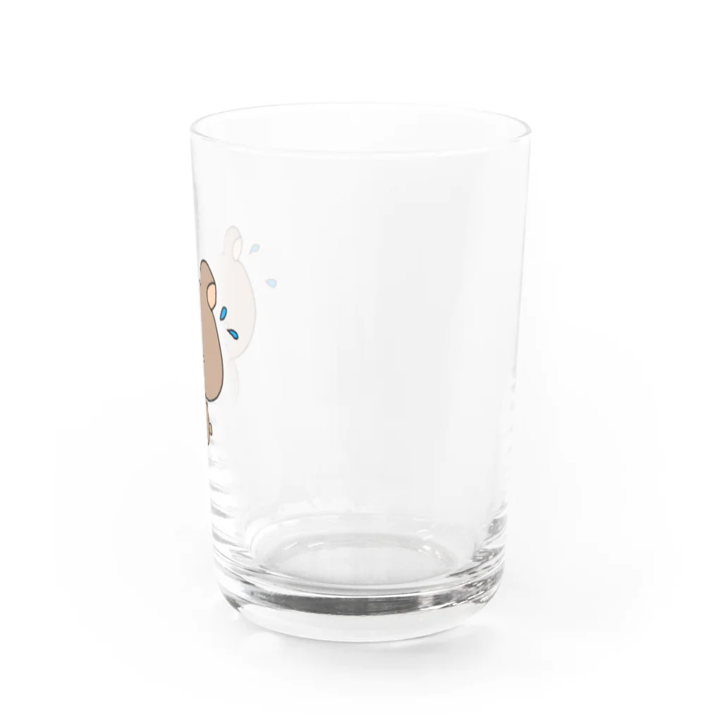 ひえぴったんのごめんねグラス Water Glass :right