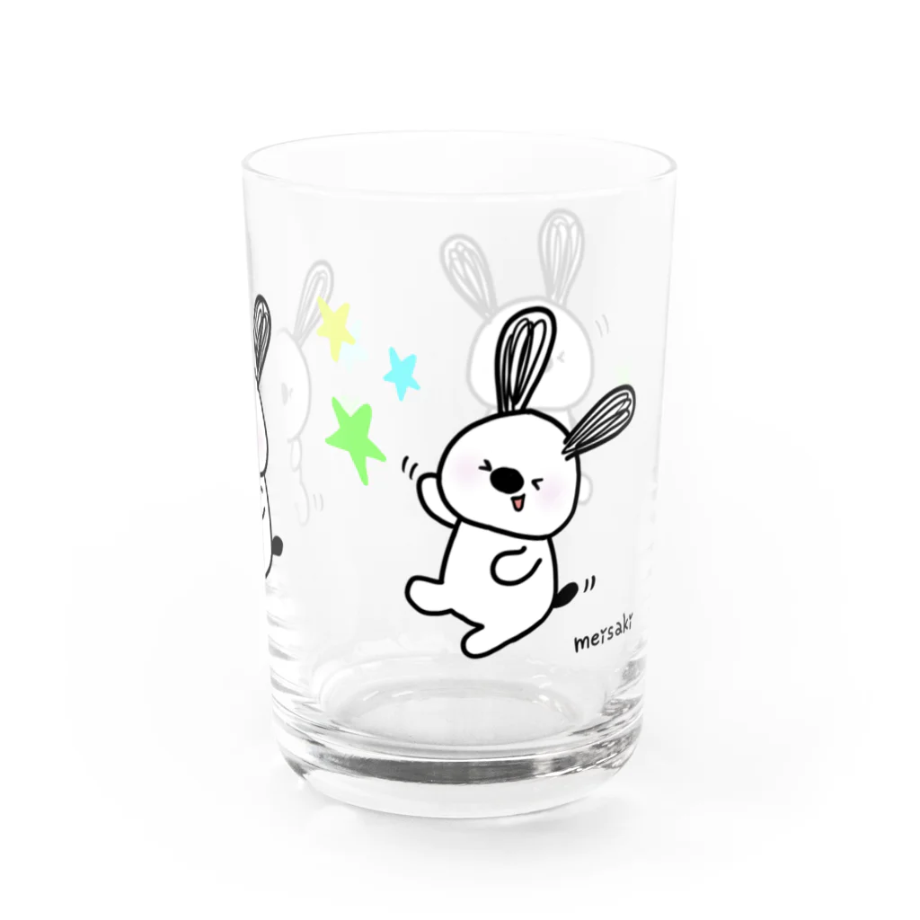 meisaki shopの笑い転げて ぺんでぽん（星⭐️） Water Glass :right