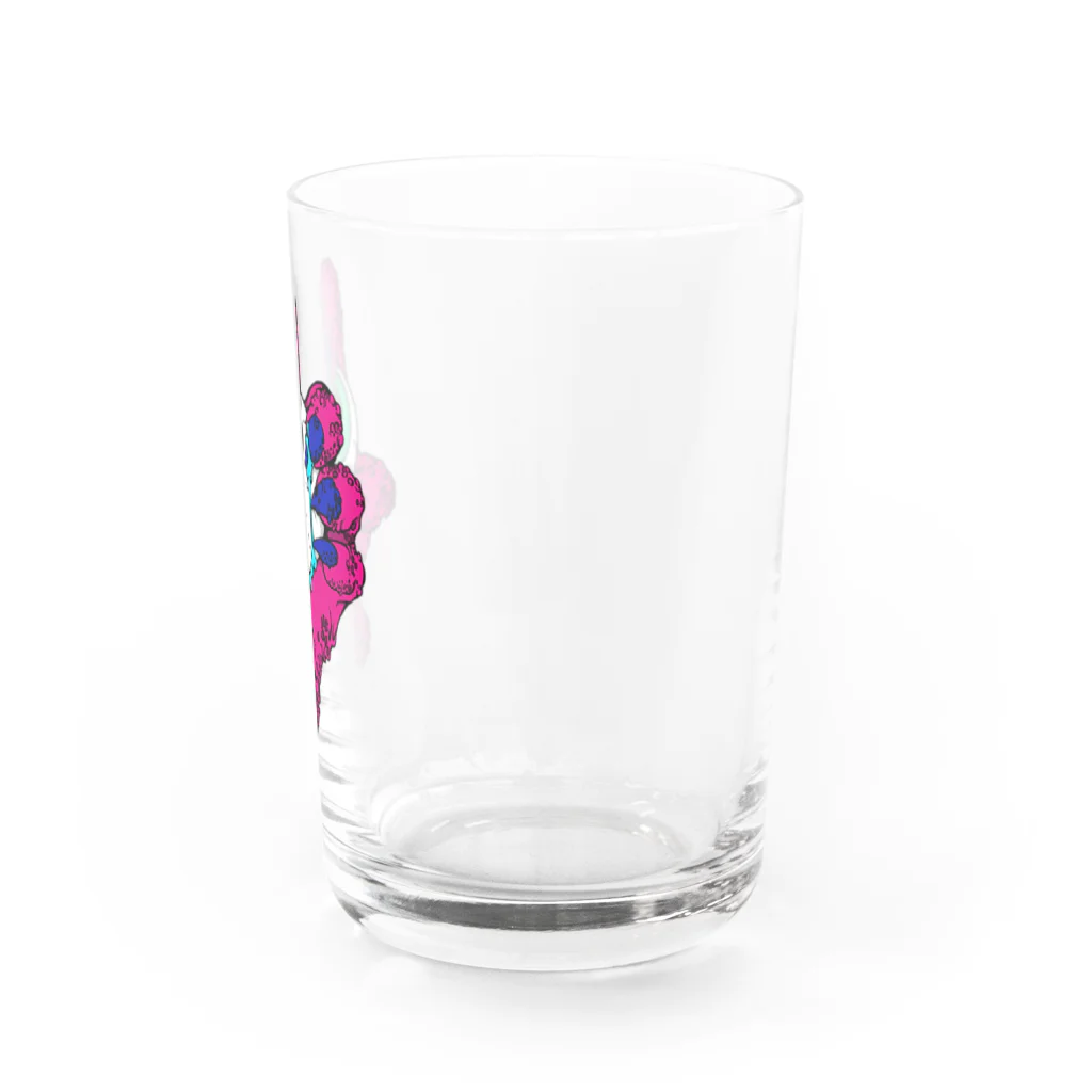 TKGのMonsterhand　pink Water Glass :right