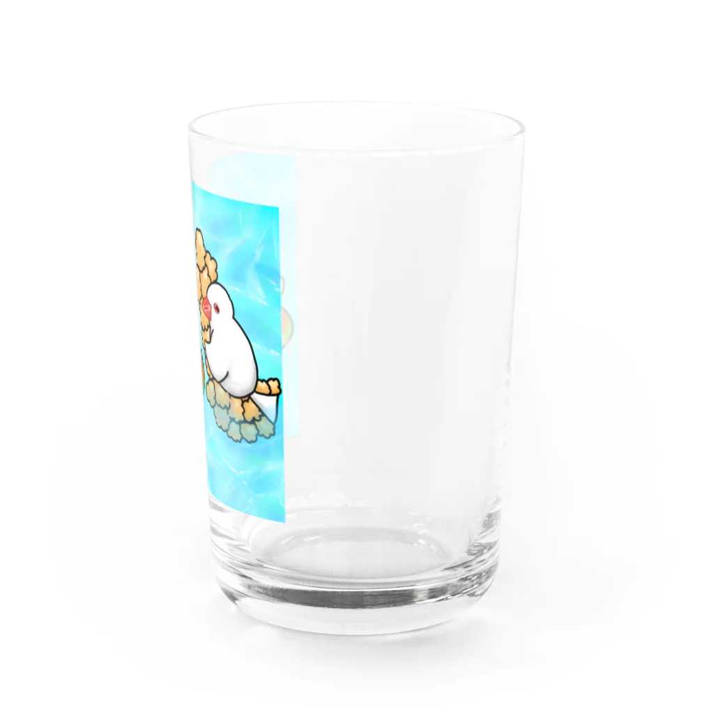 Lily bird（リリーバード）のぷかぷか水遊び文鳥ず Water Glass :right