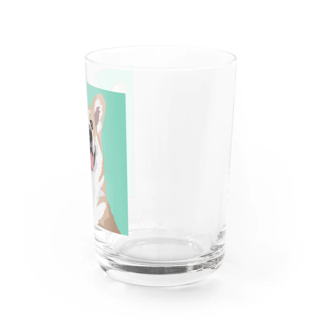 Liv🐾の Corgi コーギー Water Glass :right