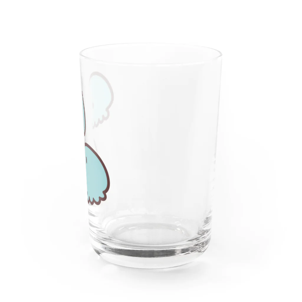 果樹れもね🍋ｲﾗｽﾄﾚｰﾀｰのすいすいむ (クラゲ) Water Glass :right