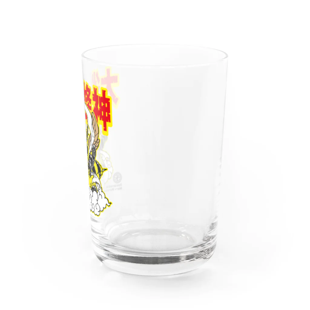 丸沢丸のスズメバチショップの大雀蜂神くん Water Glass :right