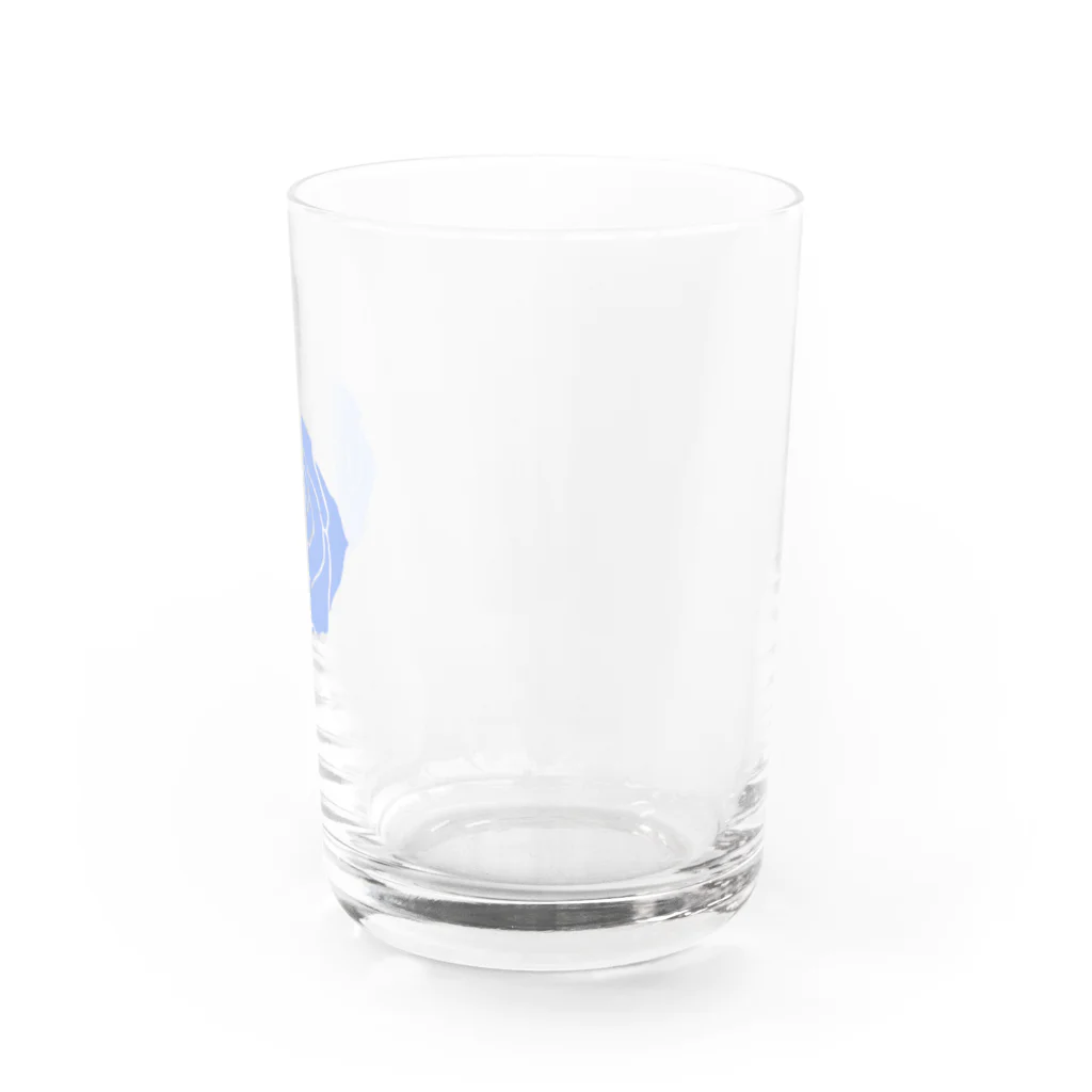 華＠AutoCAD特化ブログ育成中のブルーローズ Water Glass :right