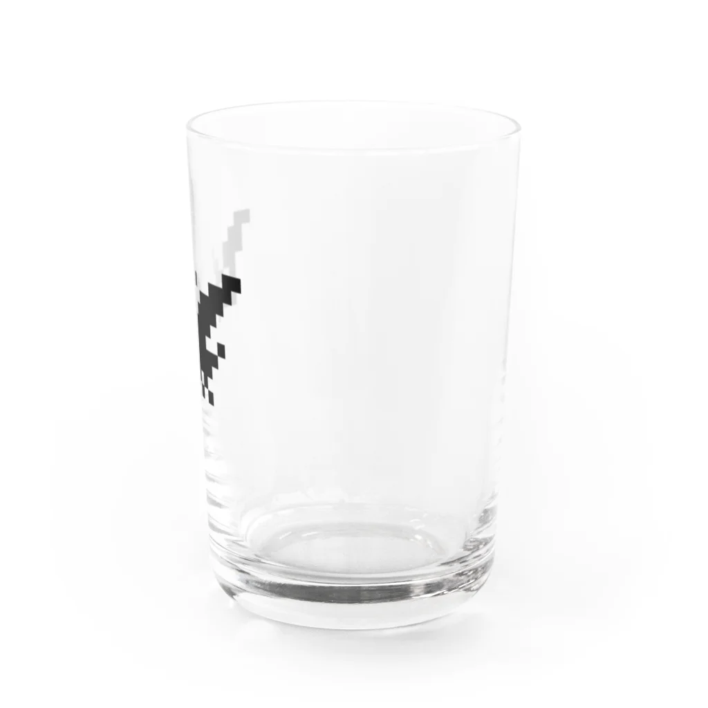 好きなもの工房のドットプテラノドン Water Glass :right