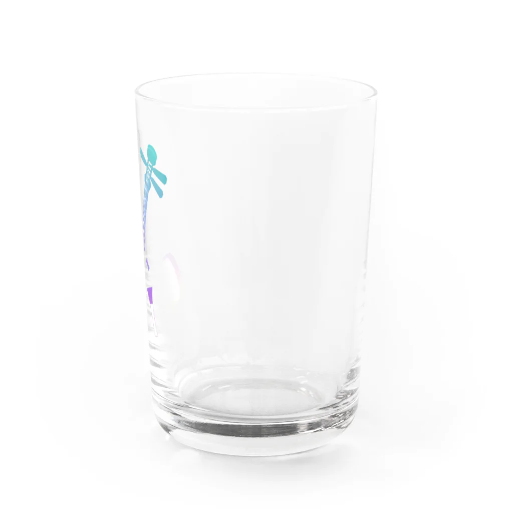 綾錦工房 りこりすの津軽三味線【黎明】- 構 Water Glass :right