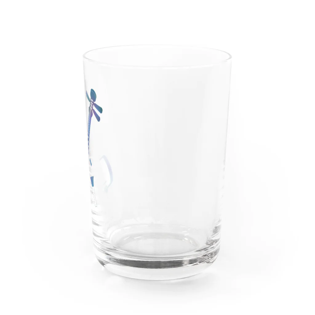 綾錦工房 りこりすの津軽三味線【極光】- 構 Water Glass :right