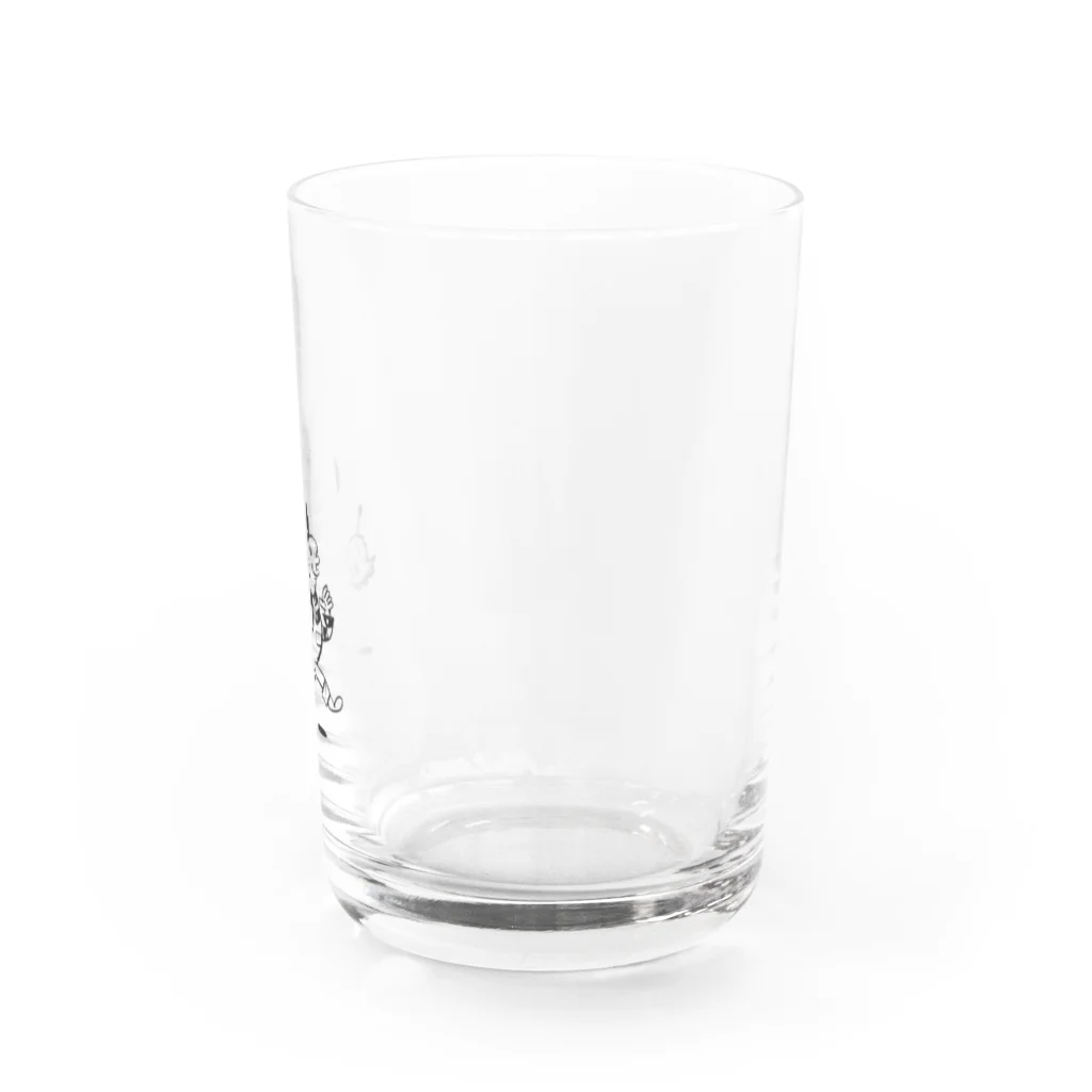 中垣ゆたかのレッツ・ゴーUFOくんアフロくん Water Glass :right