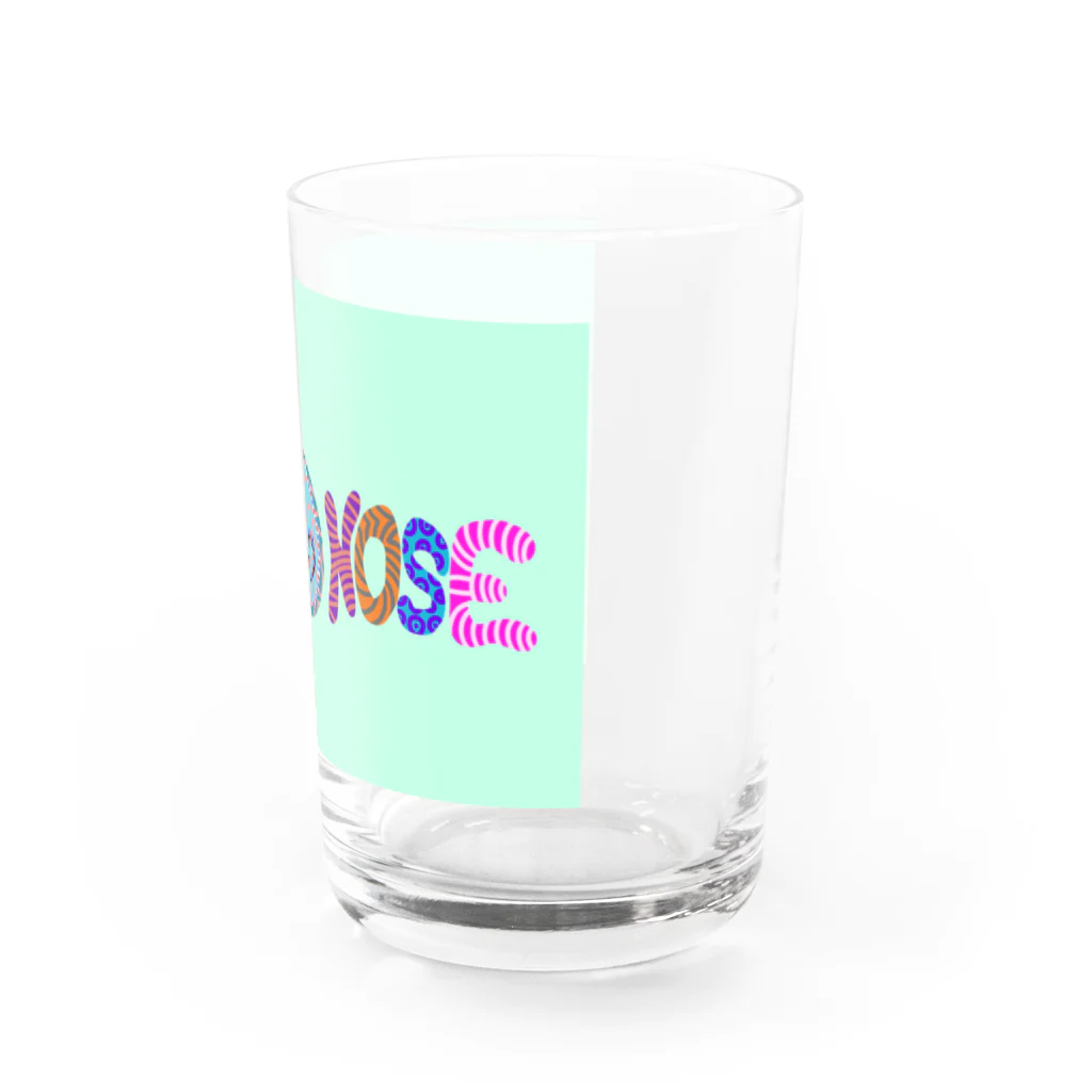 I AM METANOのMETA NOSE COLORFUL 2 Water Glass :right