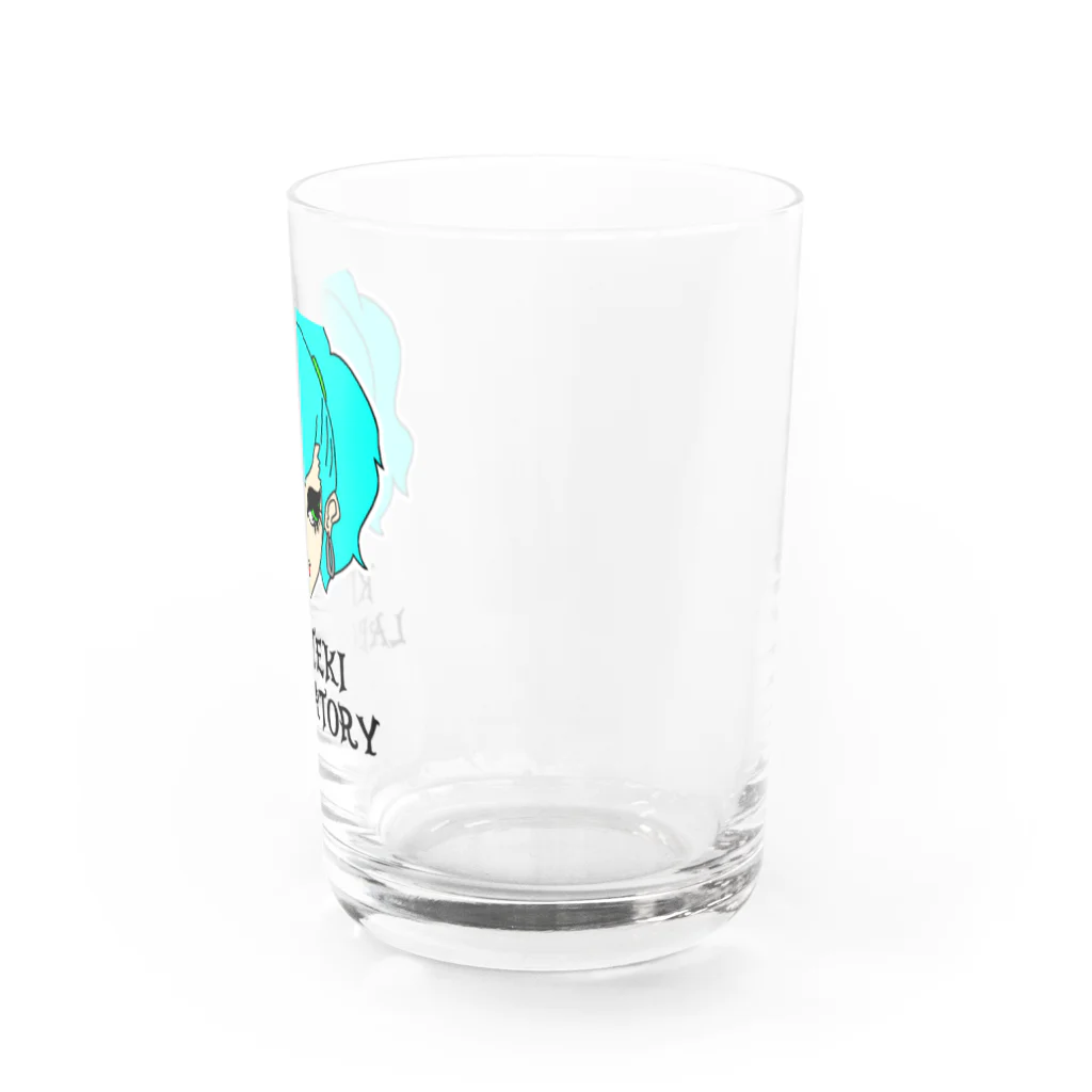 KIKITEKI_LABORATORYのPONITE GAL ミント×黄緑 Water Glass :right