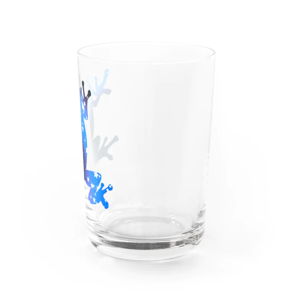 chicodeza by suzuriのスタダーストフロッグ Water Glass :right