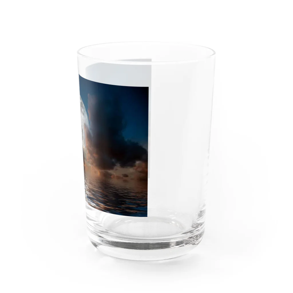 タツノオトシゴローズのthe moon no.2 Water Glass :right