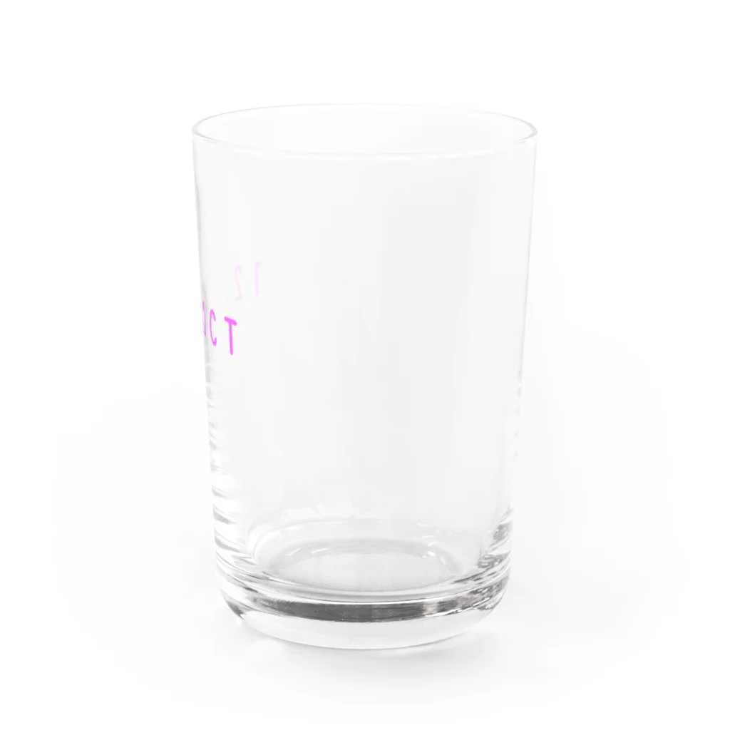 OKINAWA　LOVER　のバースデー［12.OCT］ピンク Water Glass :right