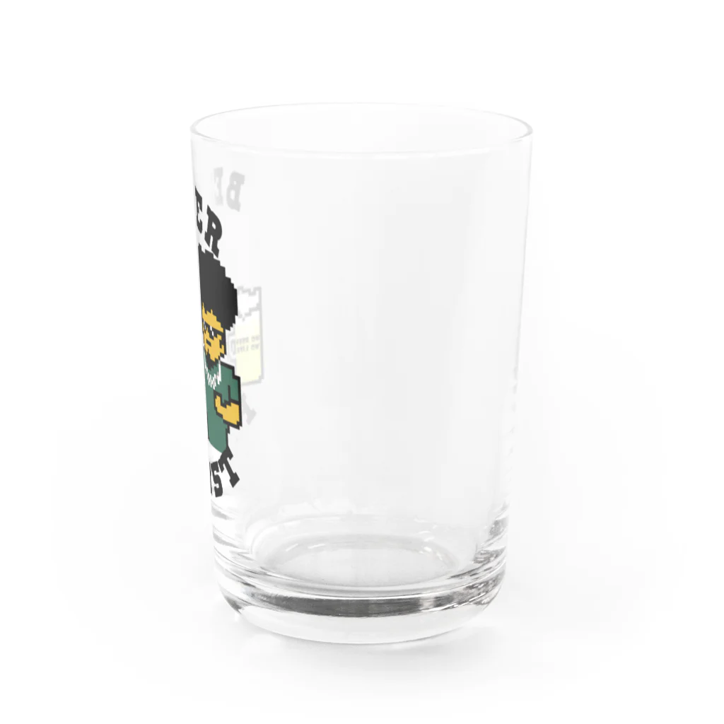 ヒロシオーバーダイブの頼れる兄貴はだいたいビール好き Water Glass :right