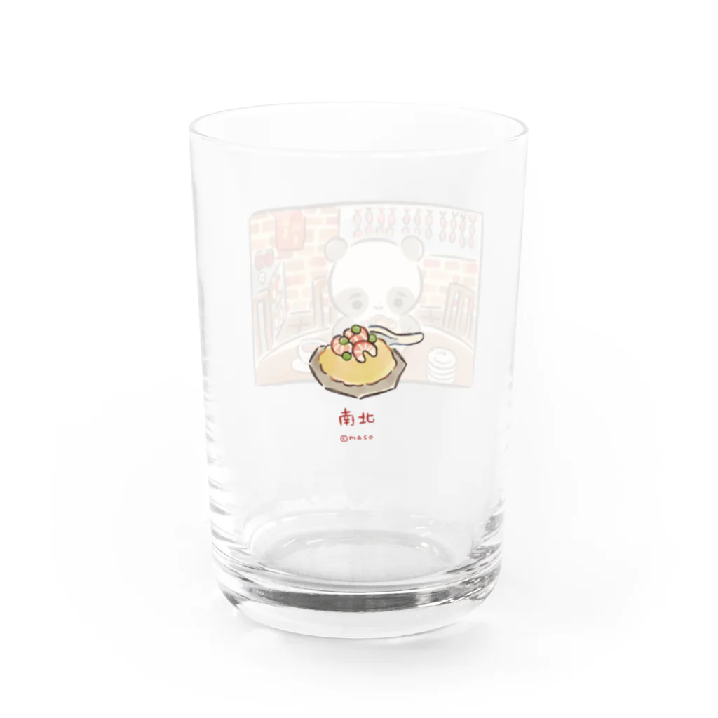 ほしくずshopの陰陽パンダちゃん Water Glass :right