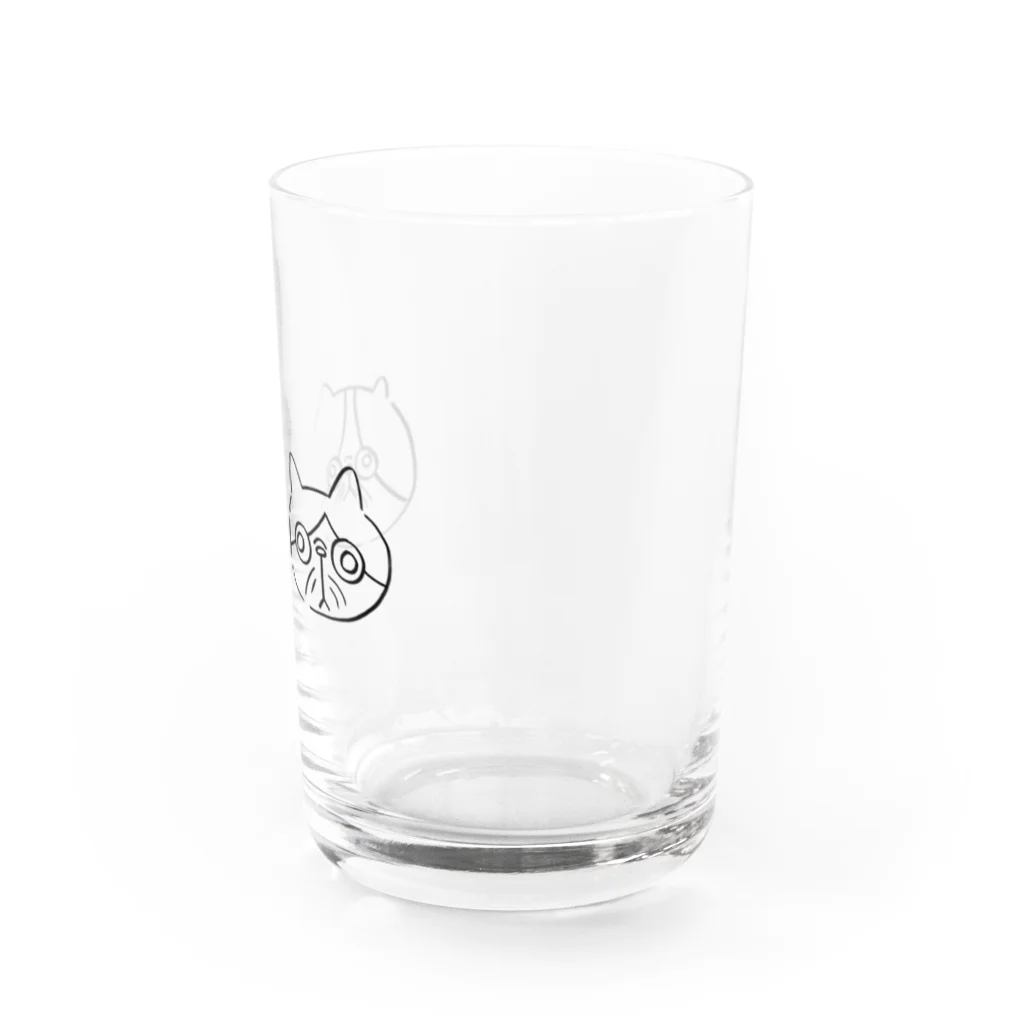 Comame's storeのエキゾチックショートヘアの子猫 Water Glass :right