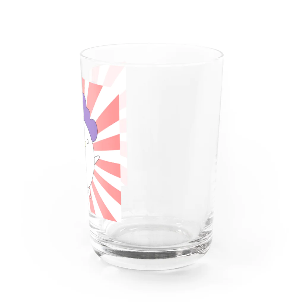 ぱれっとのあふろこけしグラス Water Glass :right