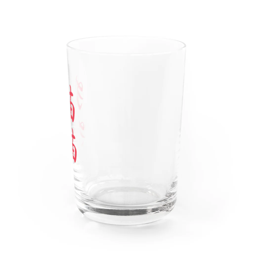 もず串の猫猫 Water Glass :right