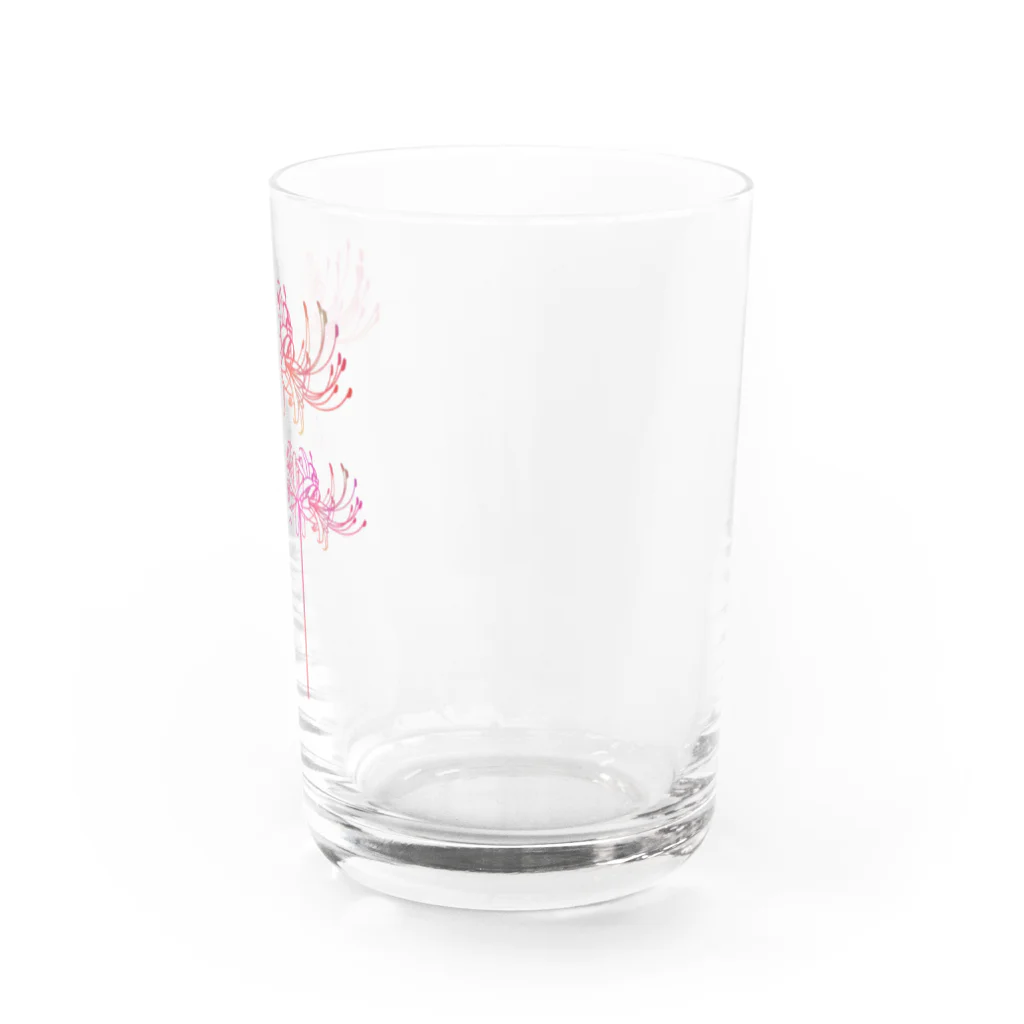 綾錦工房 りこりすの曼珠沙華 【黄昏】 Water Glass :right