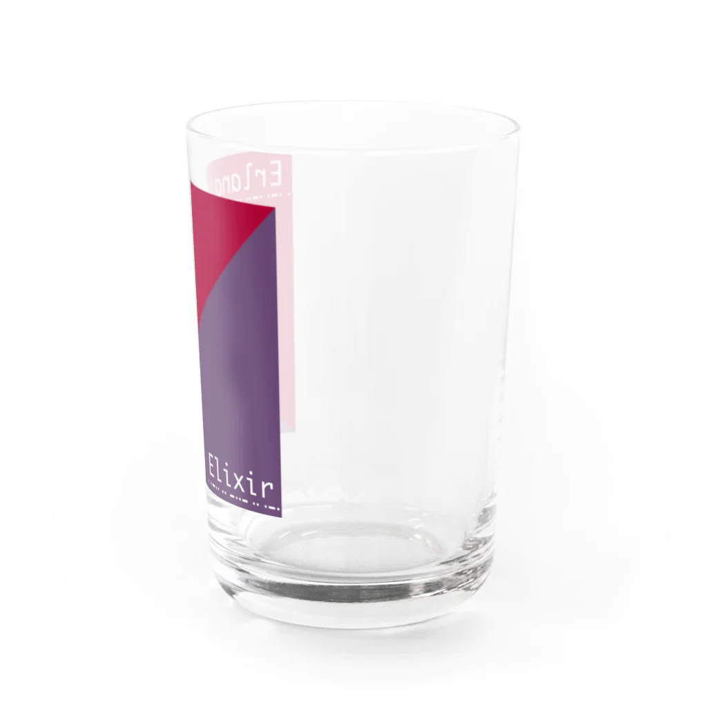 Erlang and Elixir shop by KRPEOのErlang and Elixir Water Glass :right