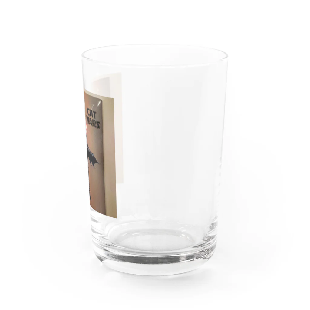 AI画家『Stable Diffusion』Shopのスター・ウォーズ風な『CAT WARS』 Water Glass :right