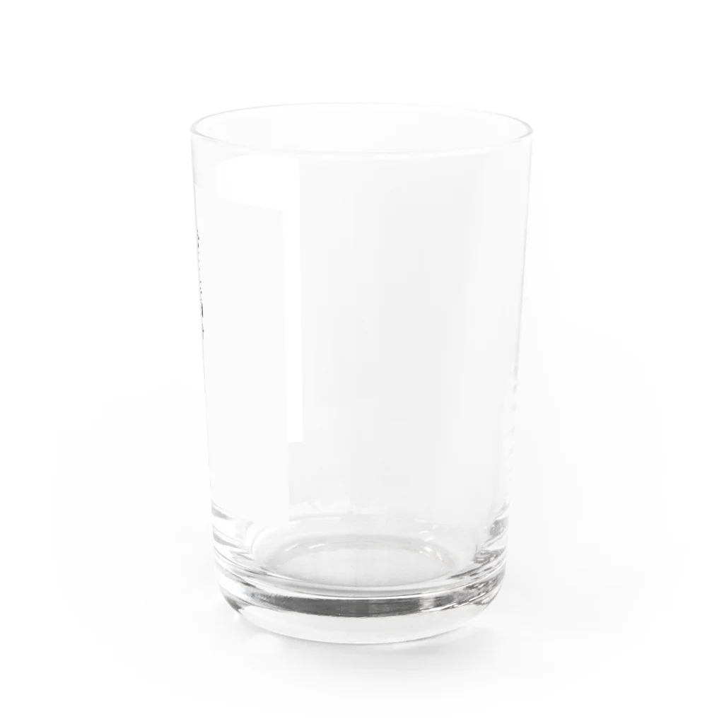 yocchi_shopの断り上手さん Water Glass :right