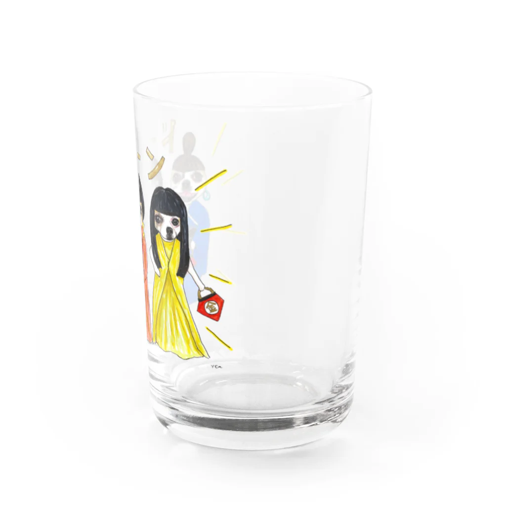 妄想イラスト部のイヴちゃんルクちゃんクゥちゃん Water Glass :right