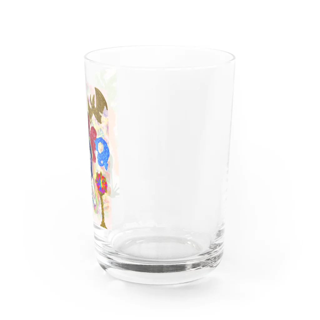 避役の激怒 Water Glass :right