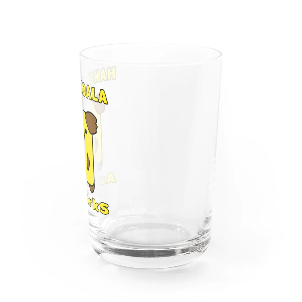 Ａ’ｚｗｏｒｋＳのハココアラ（黄） Water Glass :right