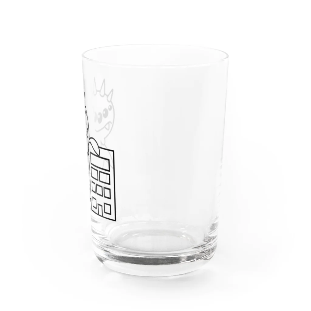 モグモグコウボウの怪獣パドラス Water Glass :right