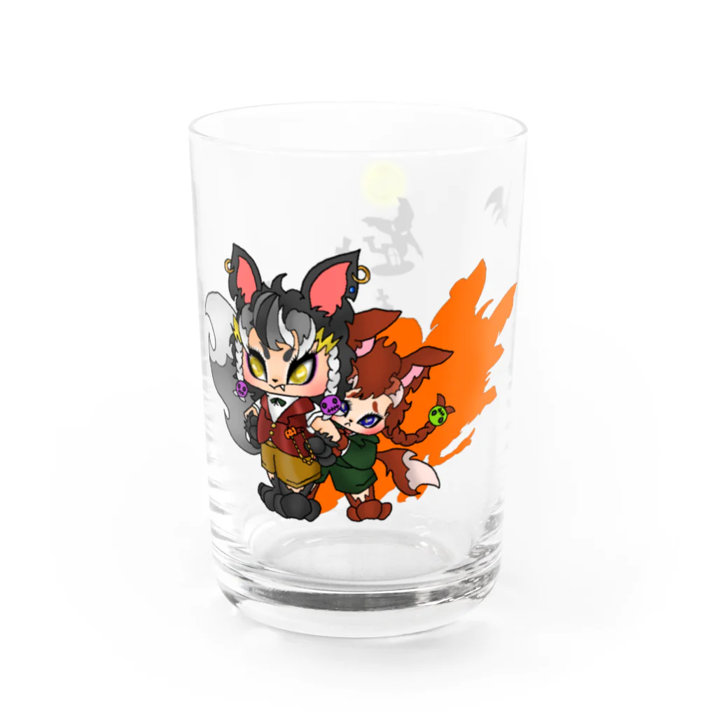 こつめちゃんのおみせのオオカミブラザーズ Water Glass :right