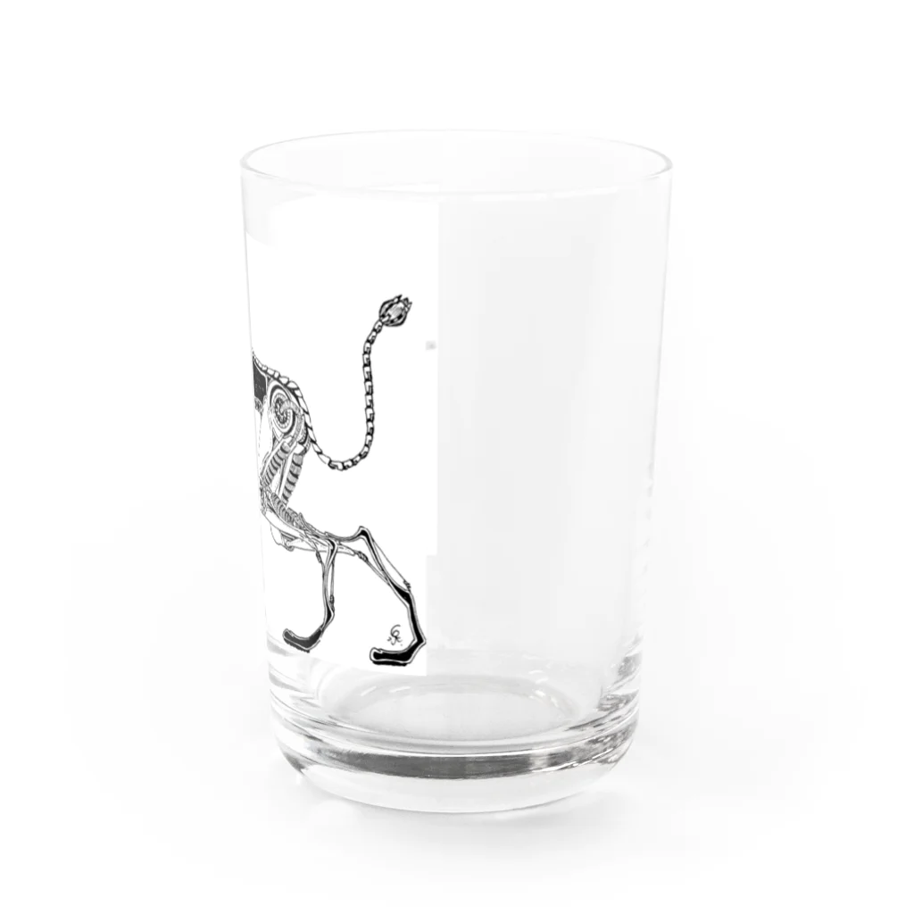 泉の豹型諜報部員 Water Glass :right