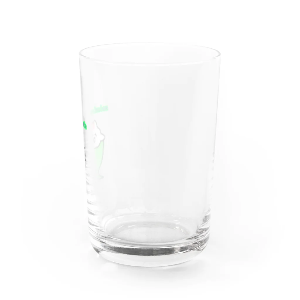 縫央のめろんくりーむそーだ🍒 Water Glass :right