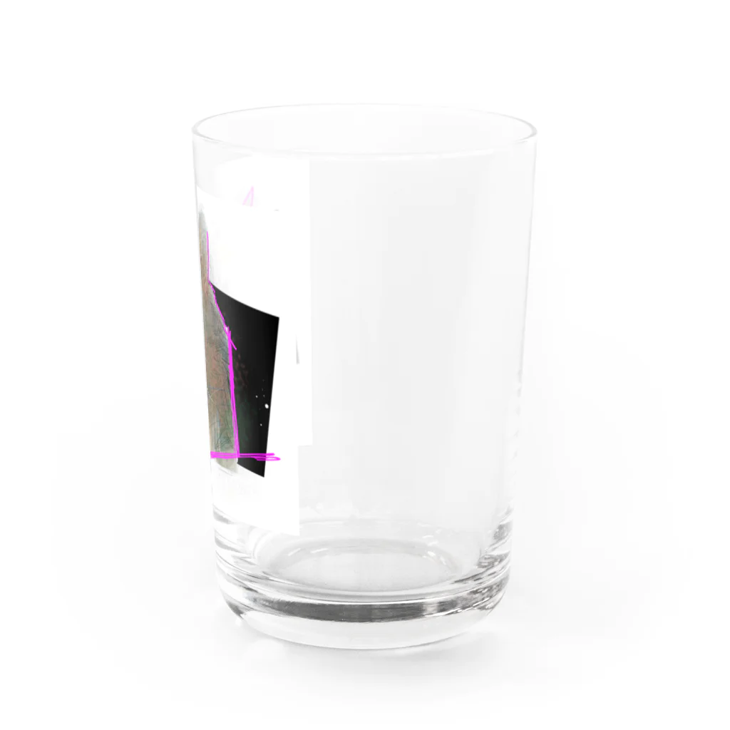 翡翠アキラの紫陽猫 Water Glass :right