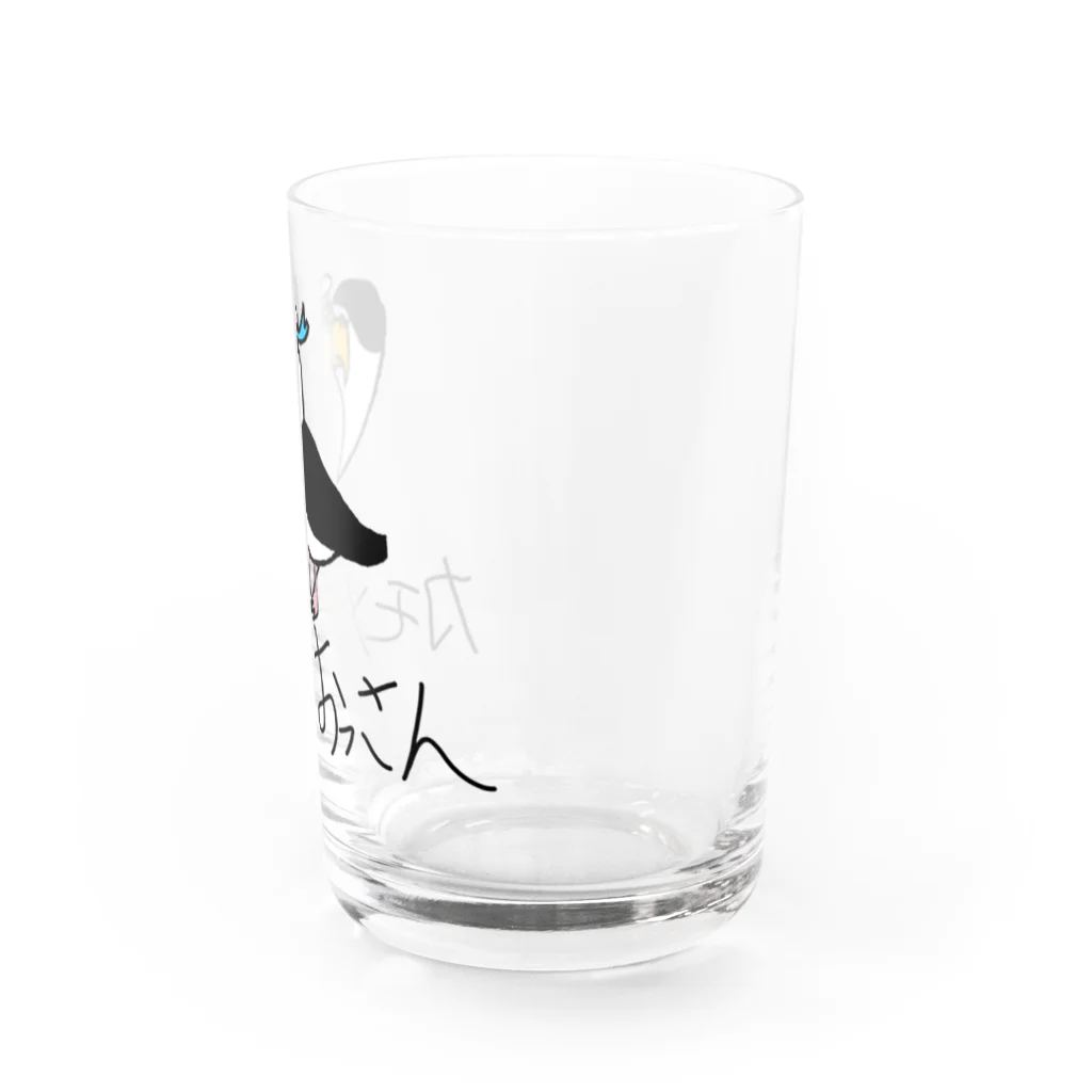 カモメのおっさんの船長なカモメのおっさん Water Glass :right