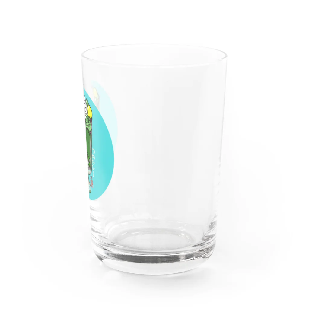 marimowのにくまんまりも  Warabiなひえひえ Water Glass :right