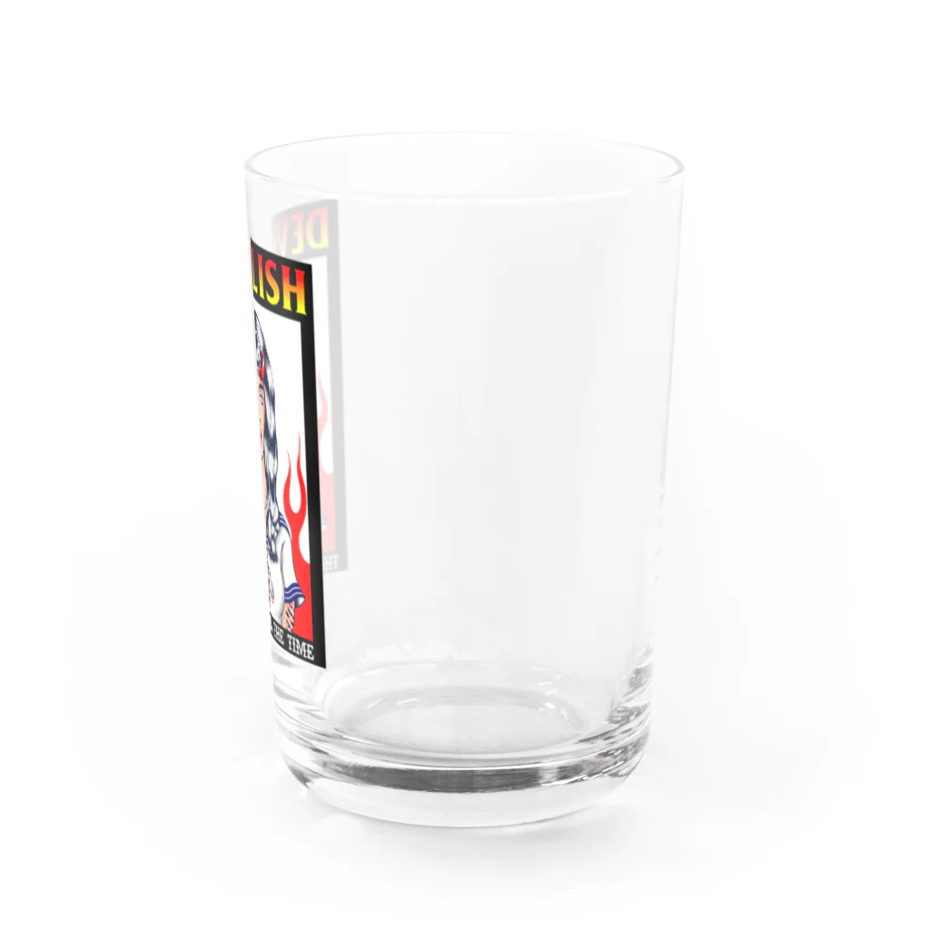 Demon Lord 9 tailsの『DEVILISH』 Water Glass :right