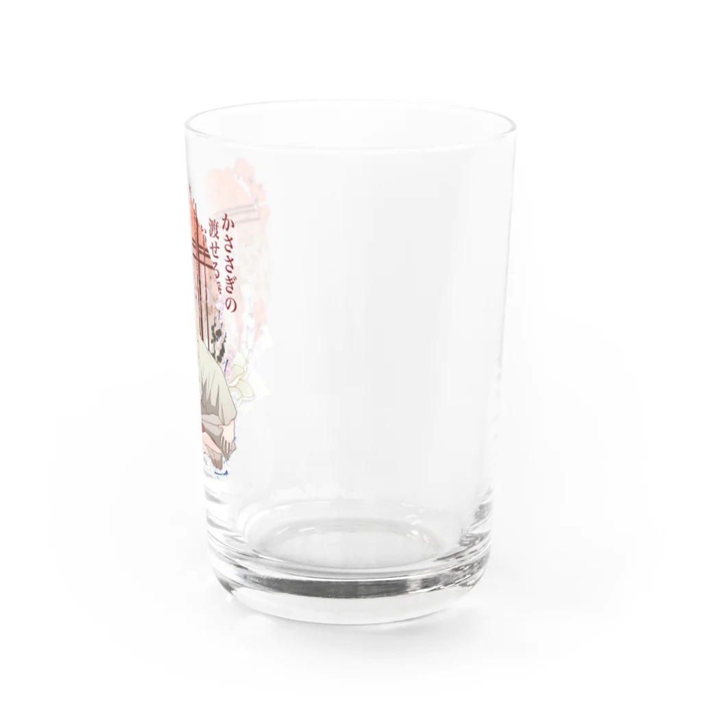 創作男子・稲冨の和装男子:かささぎの Water Glass :right