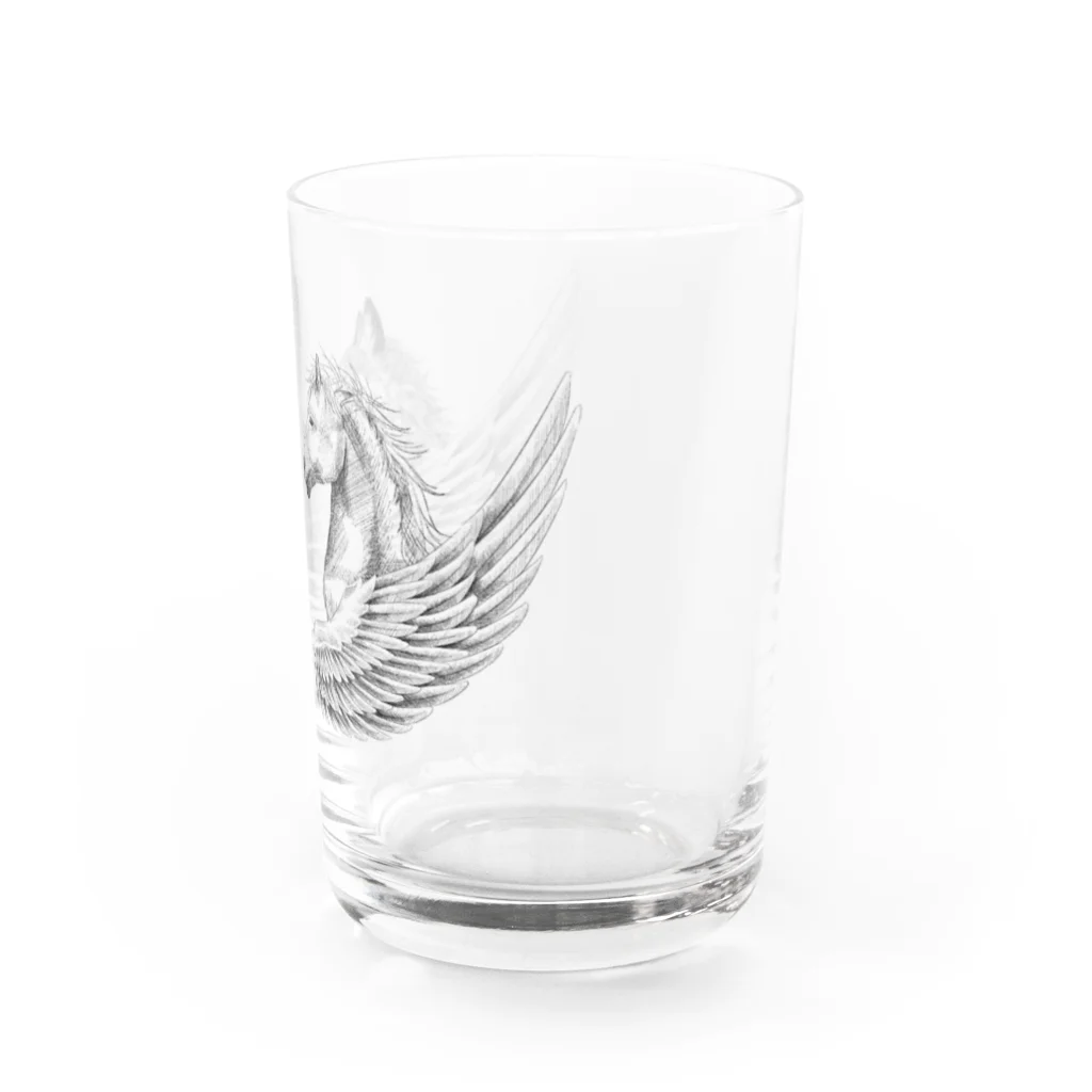 アデールのオオカミ×ペガサス Water Glass :right