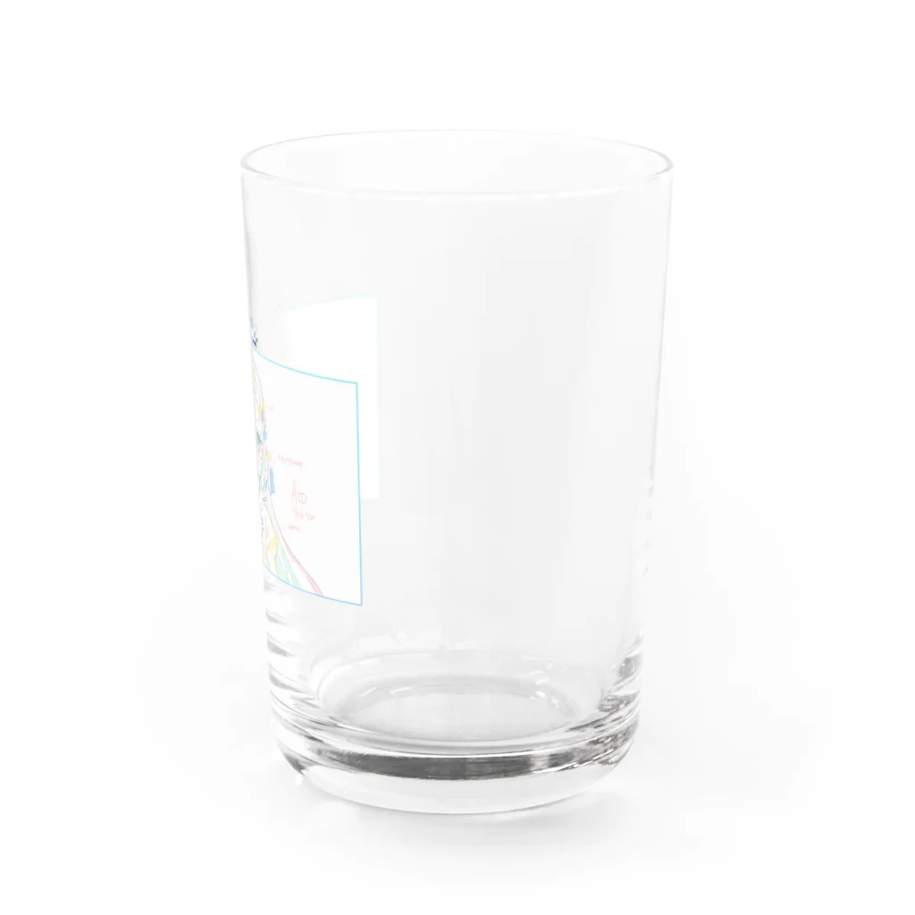 碧衣リン公式｜アニメーション原画グッズの碧衣リン（アニメ原画 by studioもがな） Water Glass :right