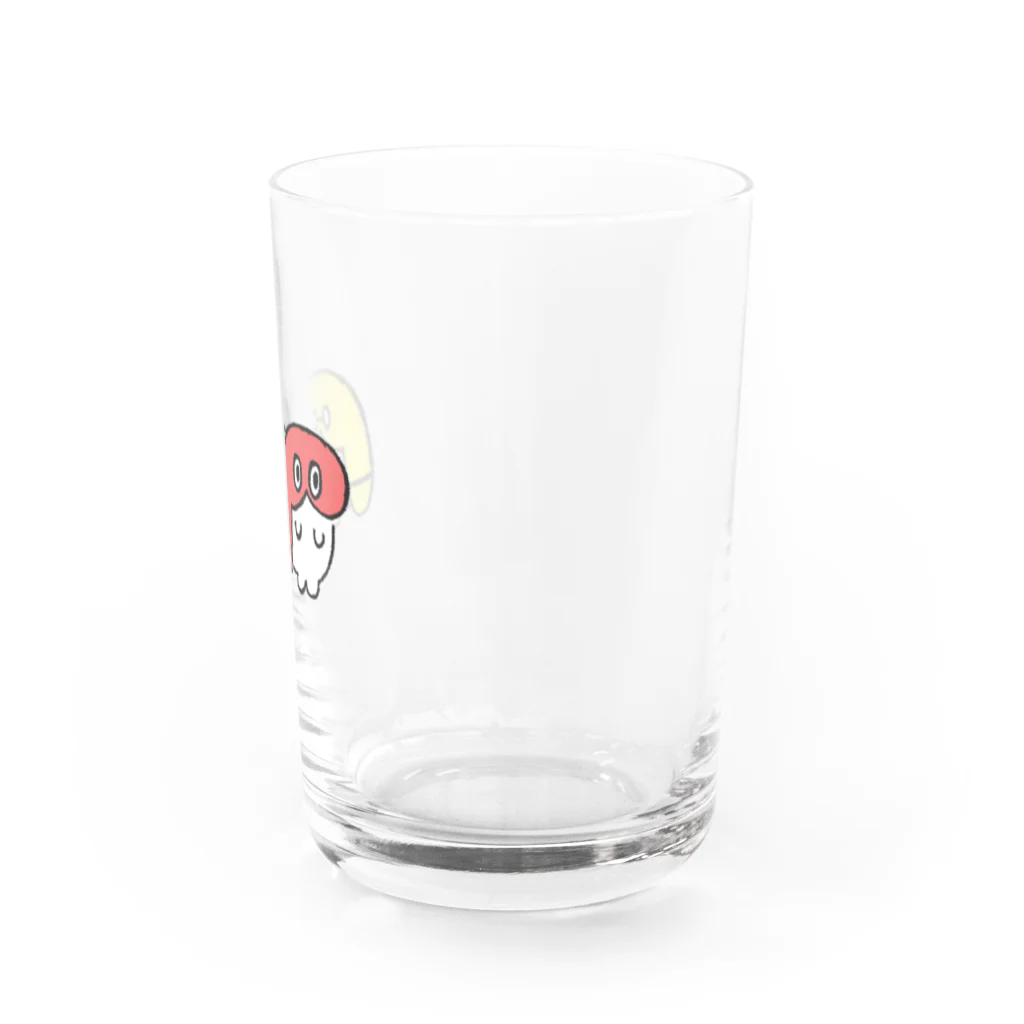 スシちゃんのマグロちゃんとタマゴちゃん Water Glass :right