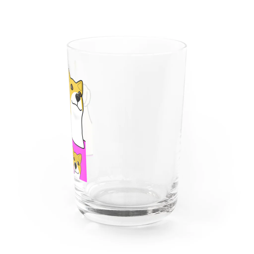 メガピンのBossyポチ Water Glass :right