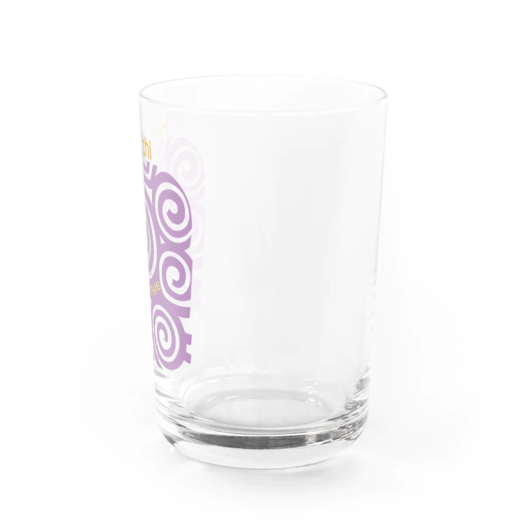 design at.のうずうずハジチ Water Glass :right