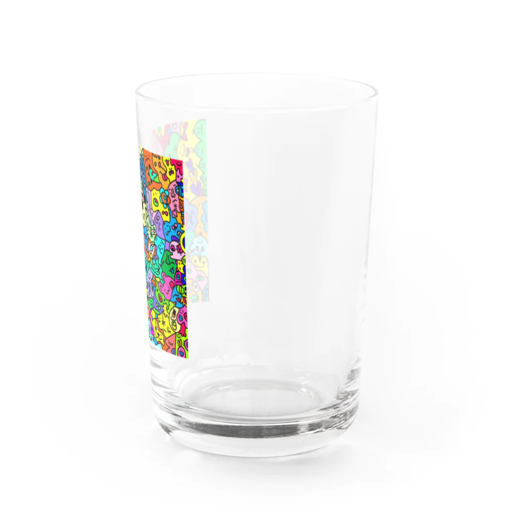 かなぴのお店のウチュウジン　ニンジン Water Glass :right