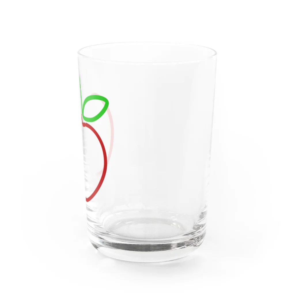 DRIPPEDのAPPLE-りんご- Water Glass :right