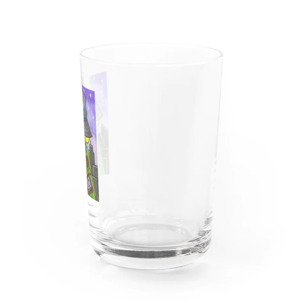 TAKOのUFOネコ Water Glass :right