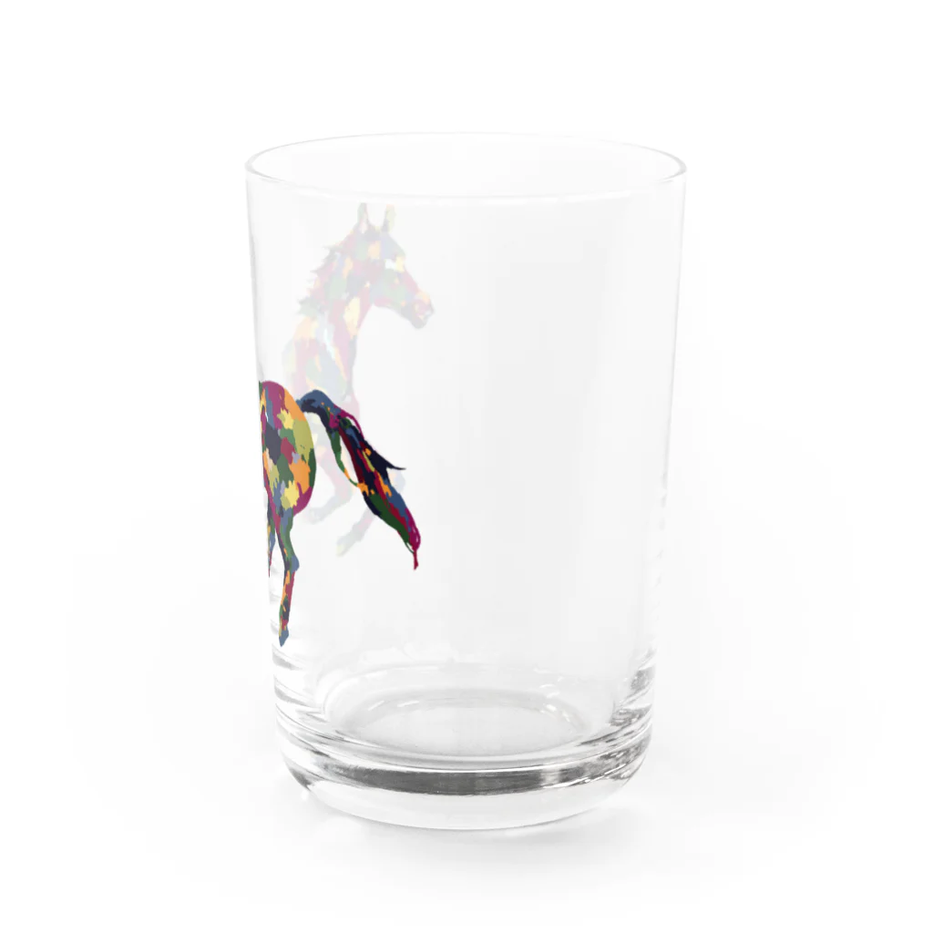 meiroのカラフルなホース Water Glass :right