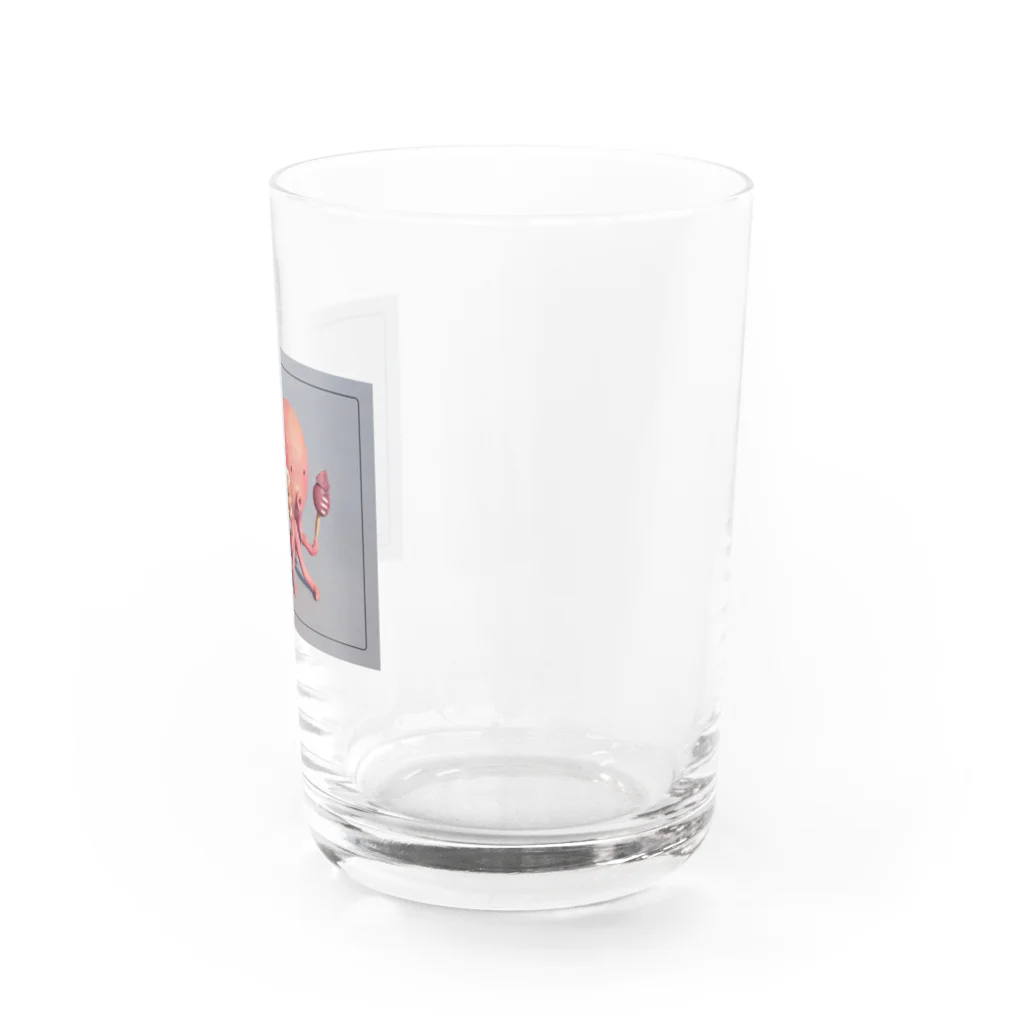 kitomameshaのタコさん Water Glass :right