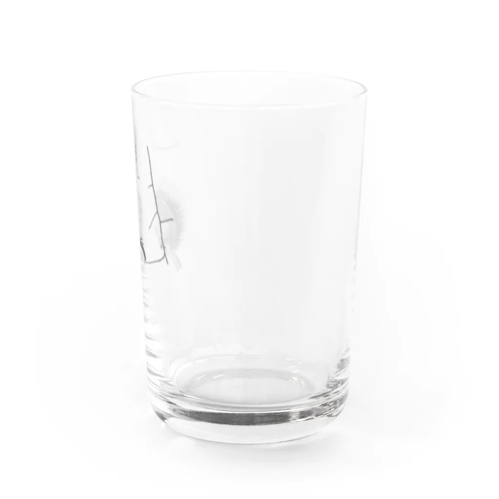 soi hẻm rojiの木登りリス Water Glass :right